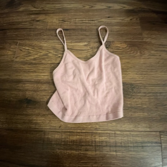 2 pack of pink spaghetti strap tank tops - Picture 3 of 5